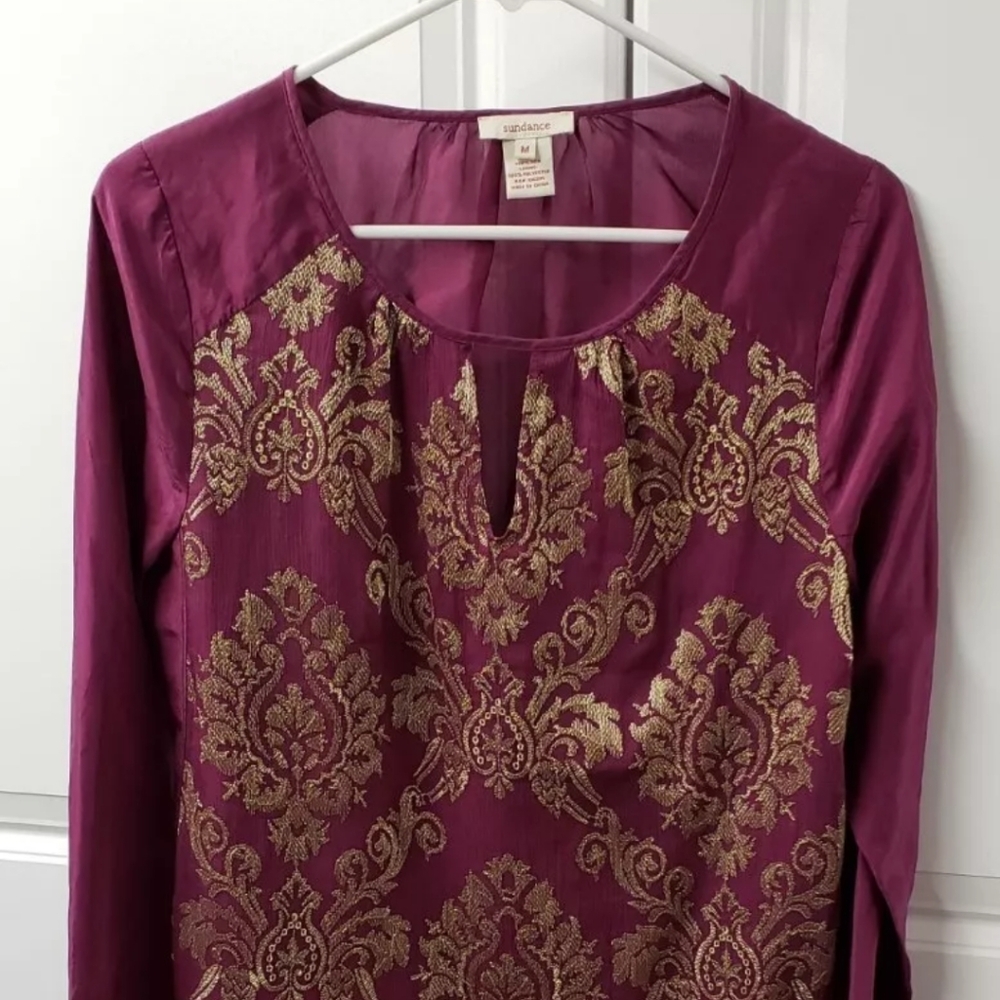 Sundance Women's Blouse Shirt Size: Medium